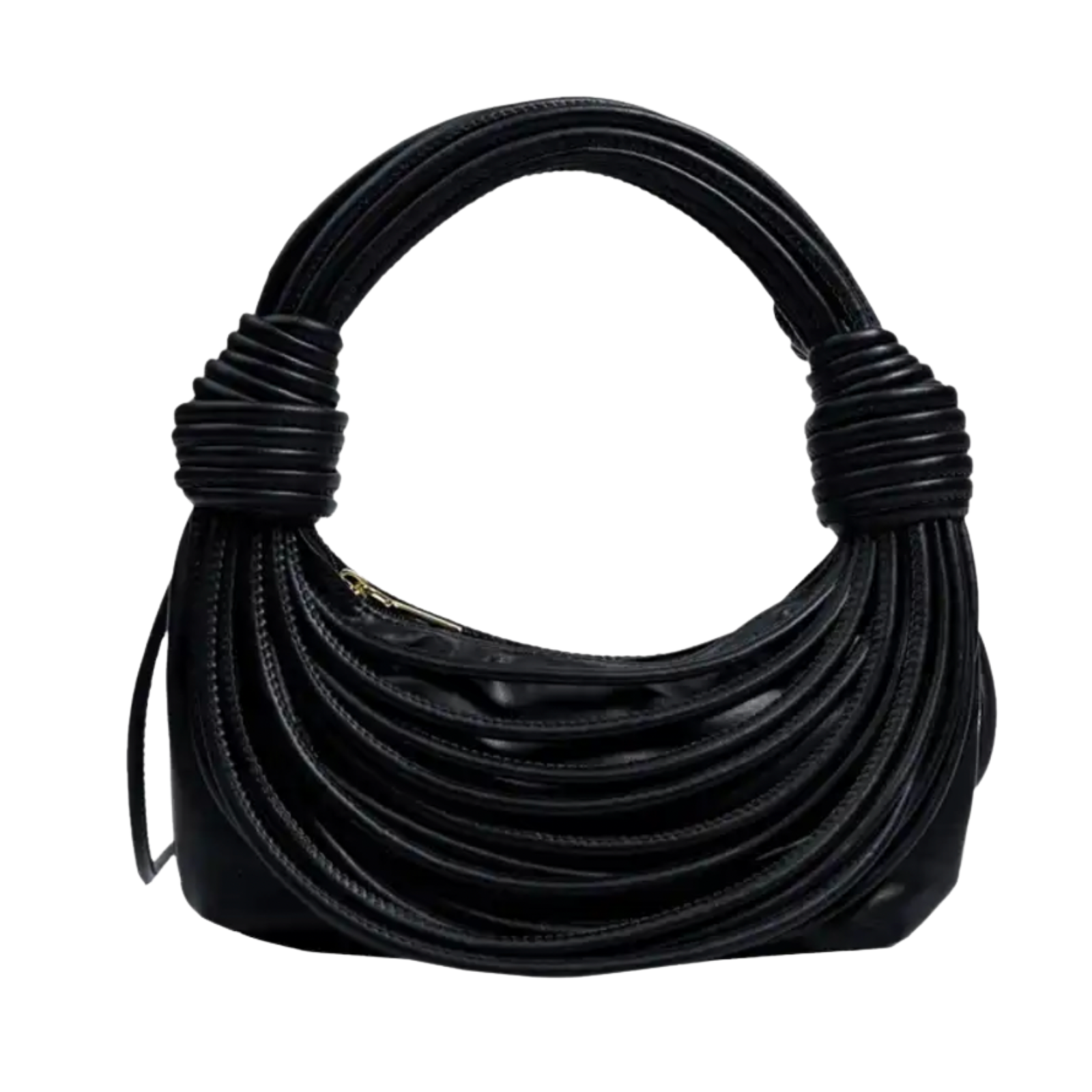 Jodie Tubular Spaghetti Bag / Black