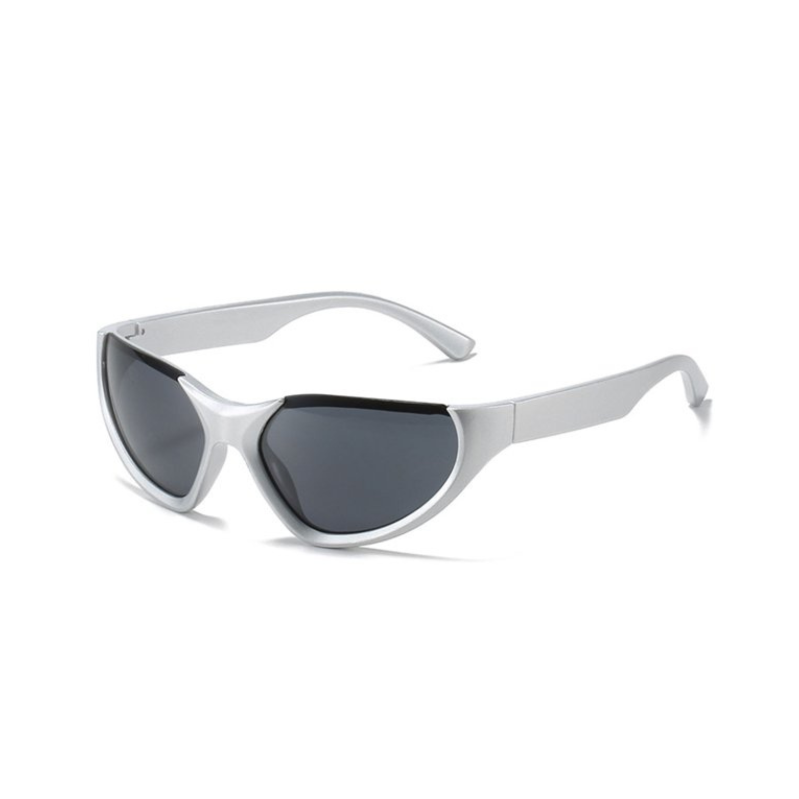 Milan Sunglasses + Silver / Black