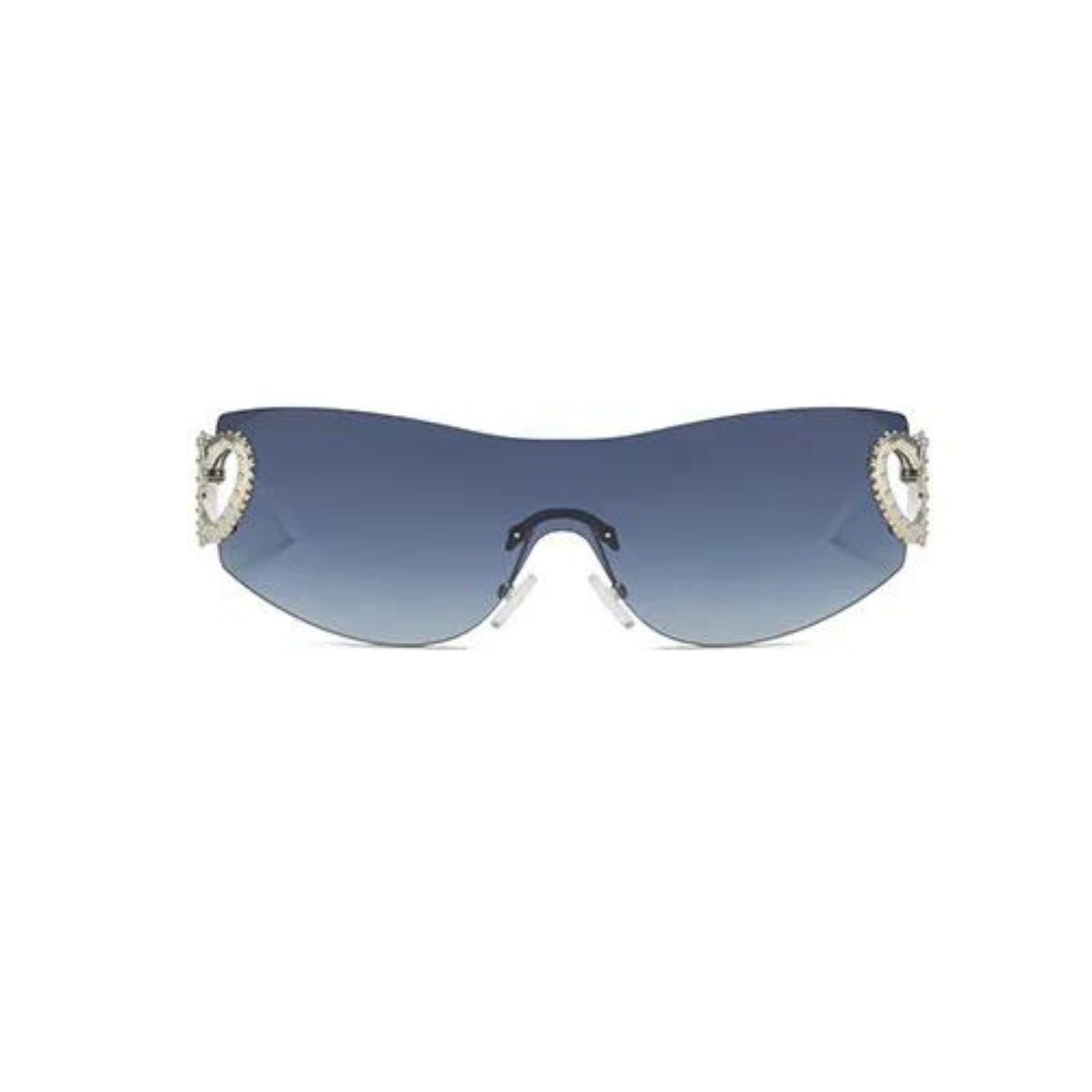 Gemini Sunglasses + Blue / White