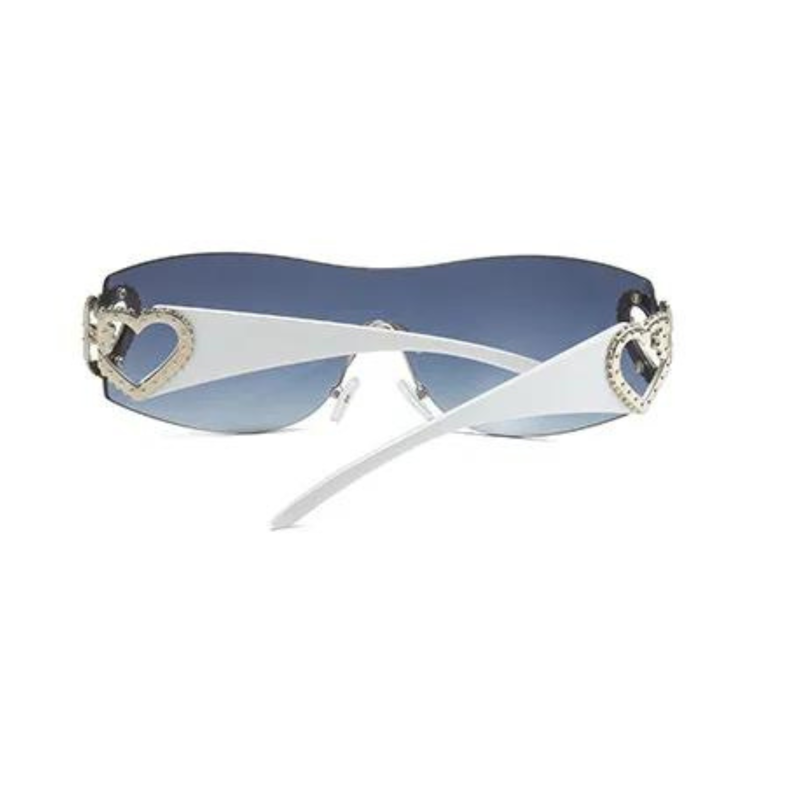 Gemini Sunglasses + Blue / White