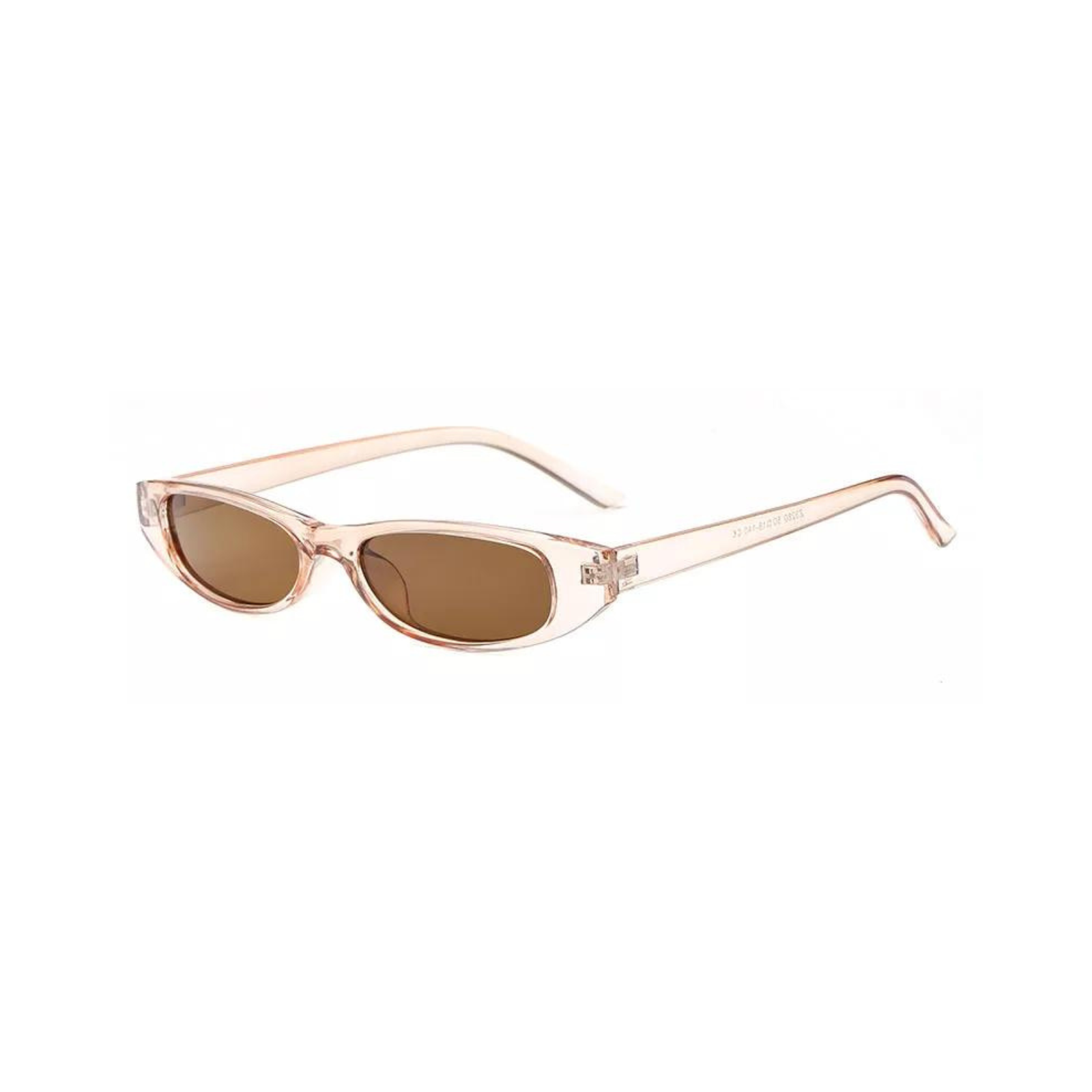 Paige Sunglasses  / Clear + Brown