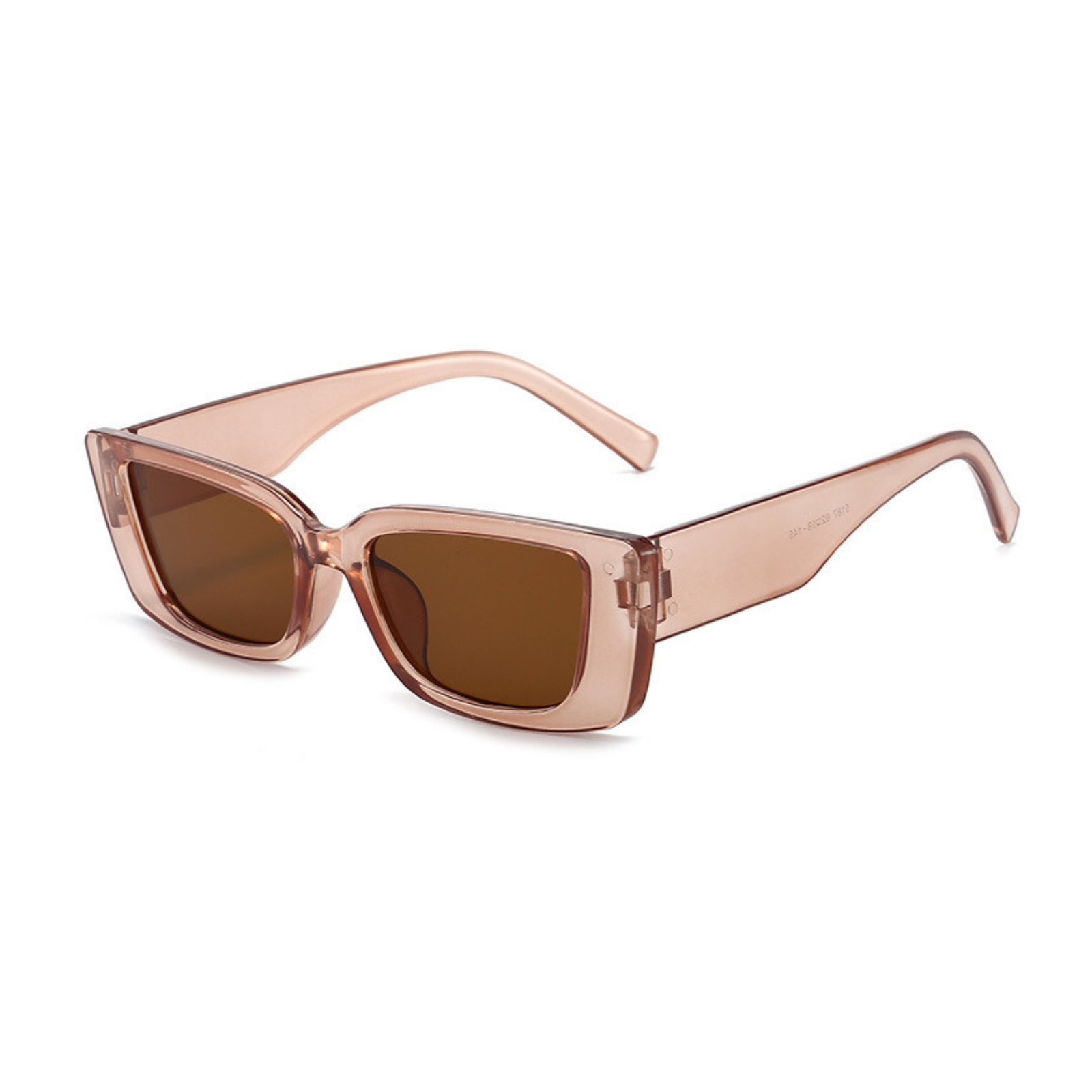 Riley Sunglasses in Clear Horn