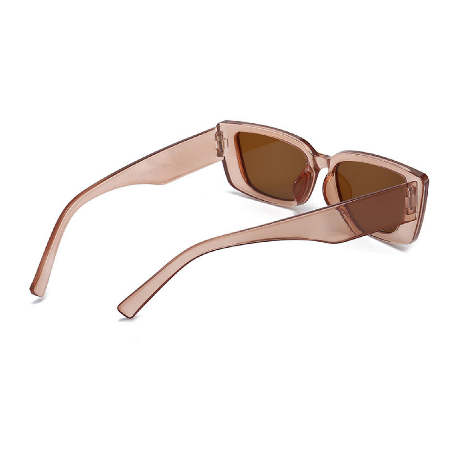 Riley Sunglasses in Clear Horn
